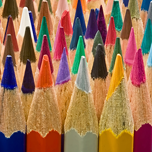 colored pencils for design